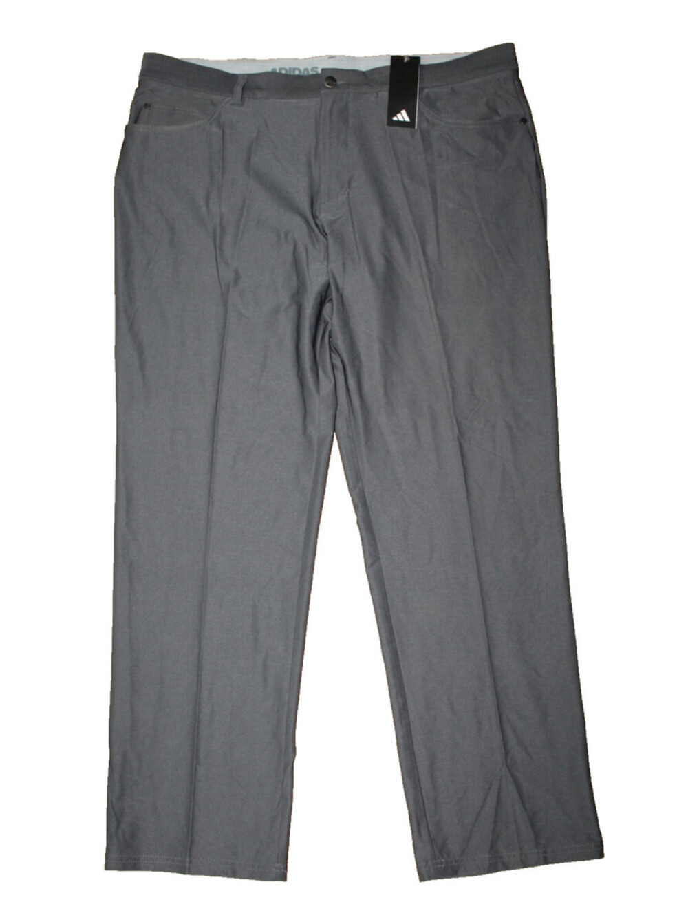 NEW Adidas Ultimate 365 Five-Pocket Solid Gray Stretch Pants 40x32 / FJ9859 NWT